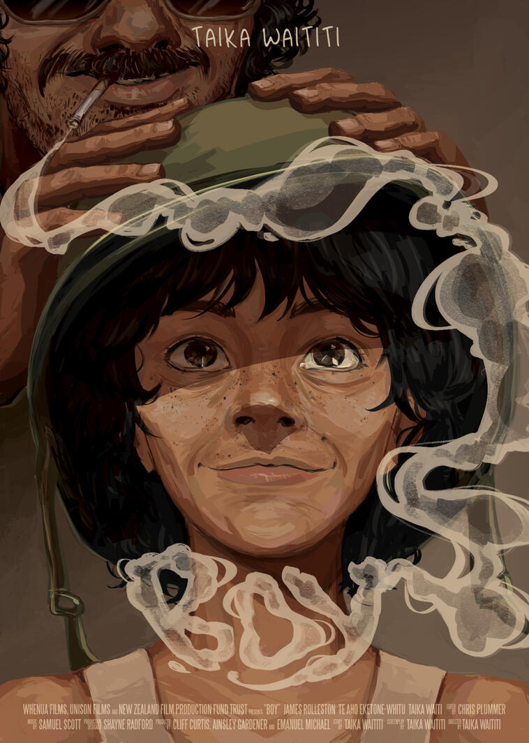 Boy (2010) Poster Design, 2025. Digital