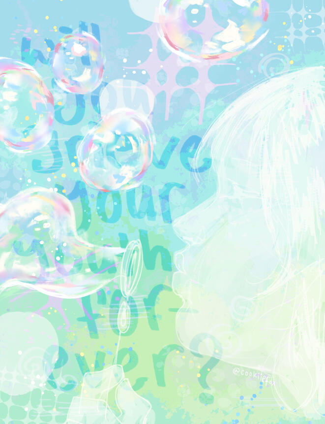 Will you grieve your youth forever?, 2025. Digital