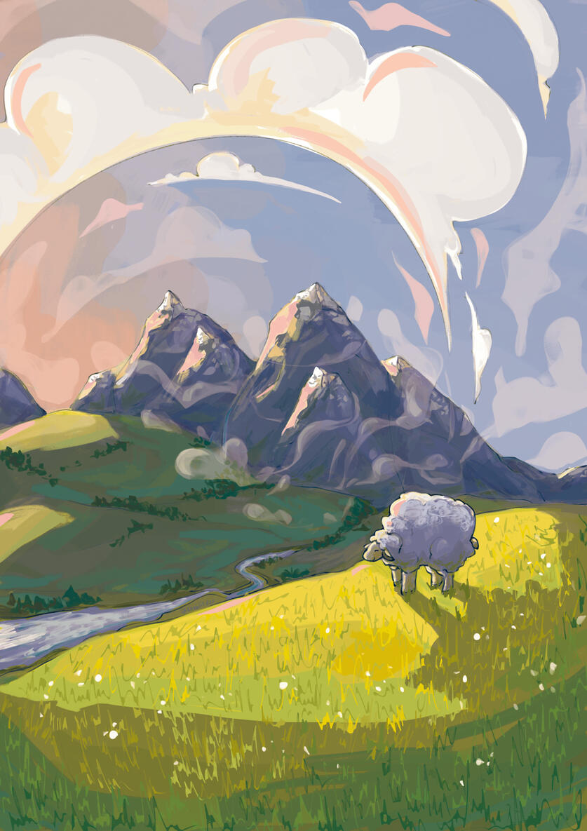 Sheep, 2025. Digital