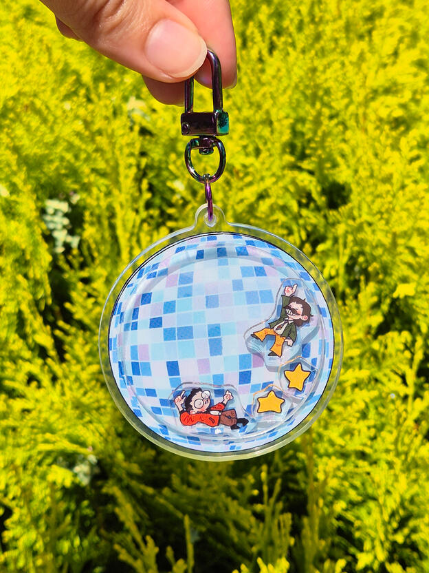 Disco Elysium Shaker Charm