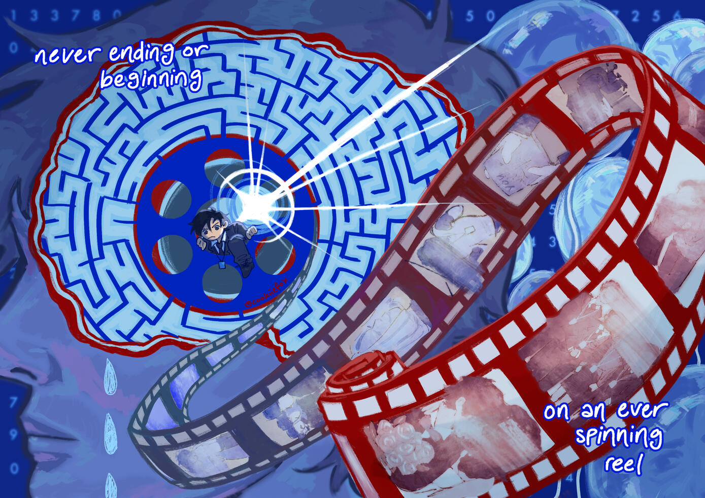 Ever Spinning Reel, 2025. Digital Ever Spinning Reel, 2025. Digital