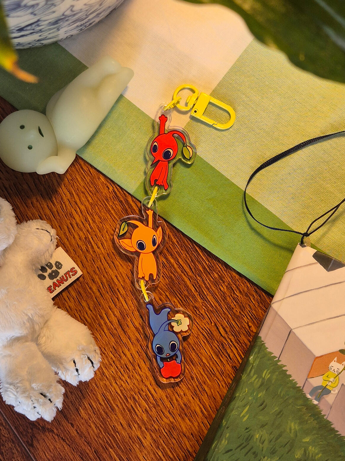 Pikmin Connected Keychain