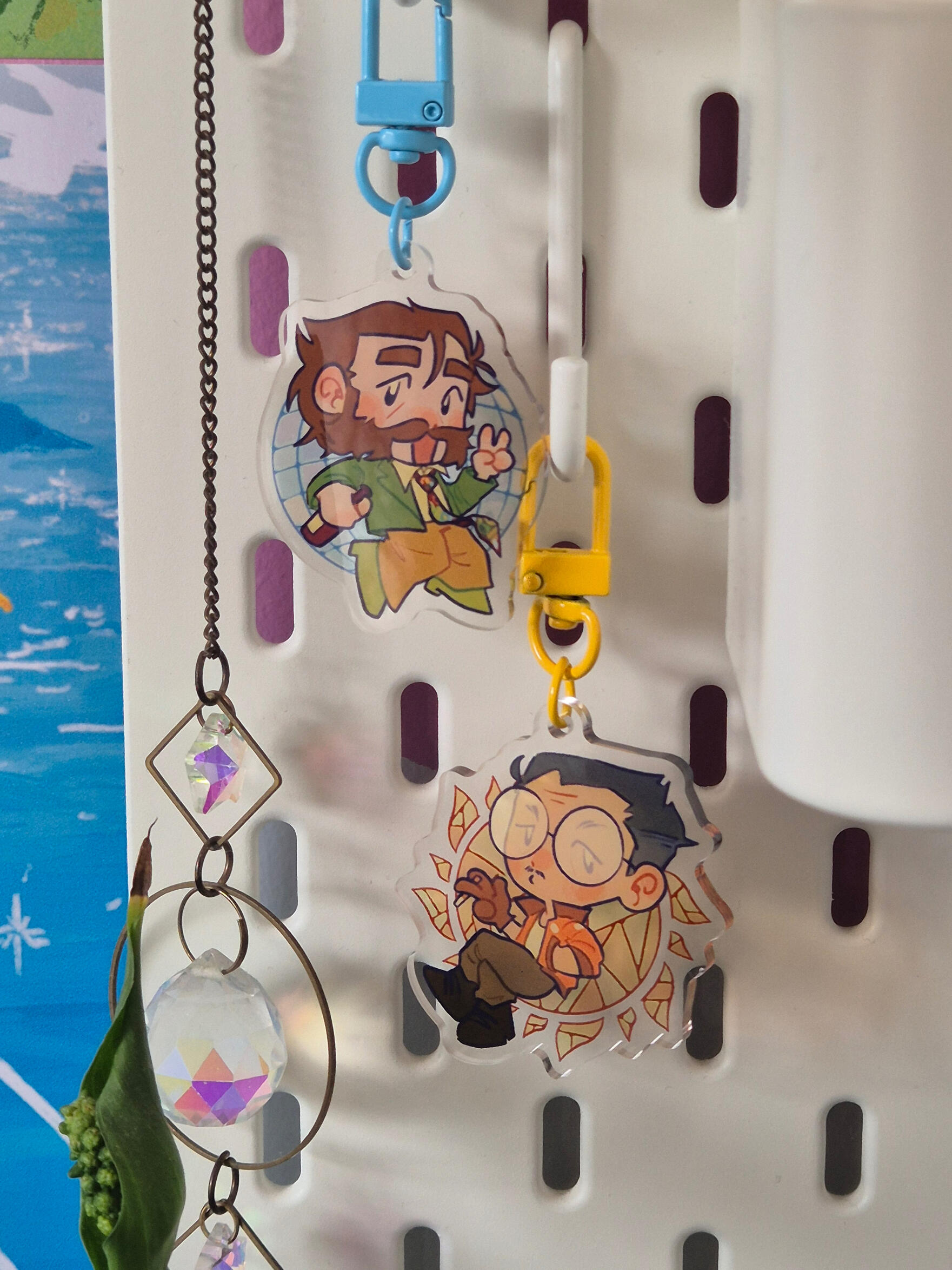 Harry and Kim Keychains