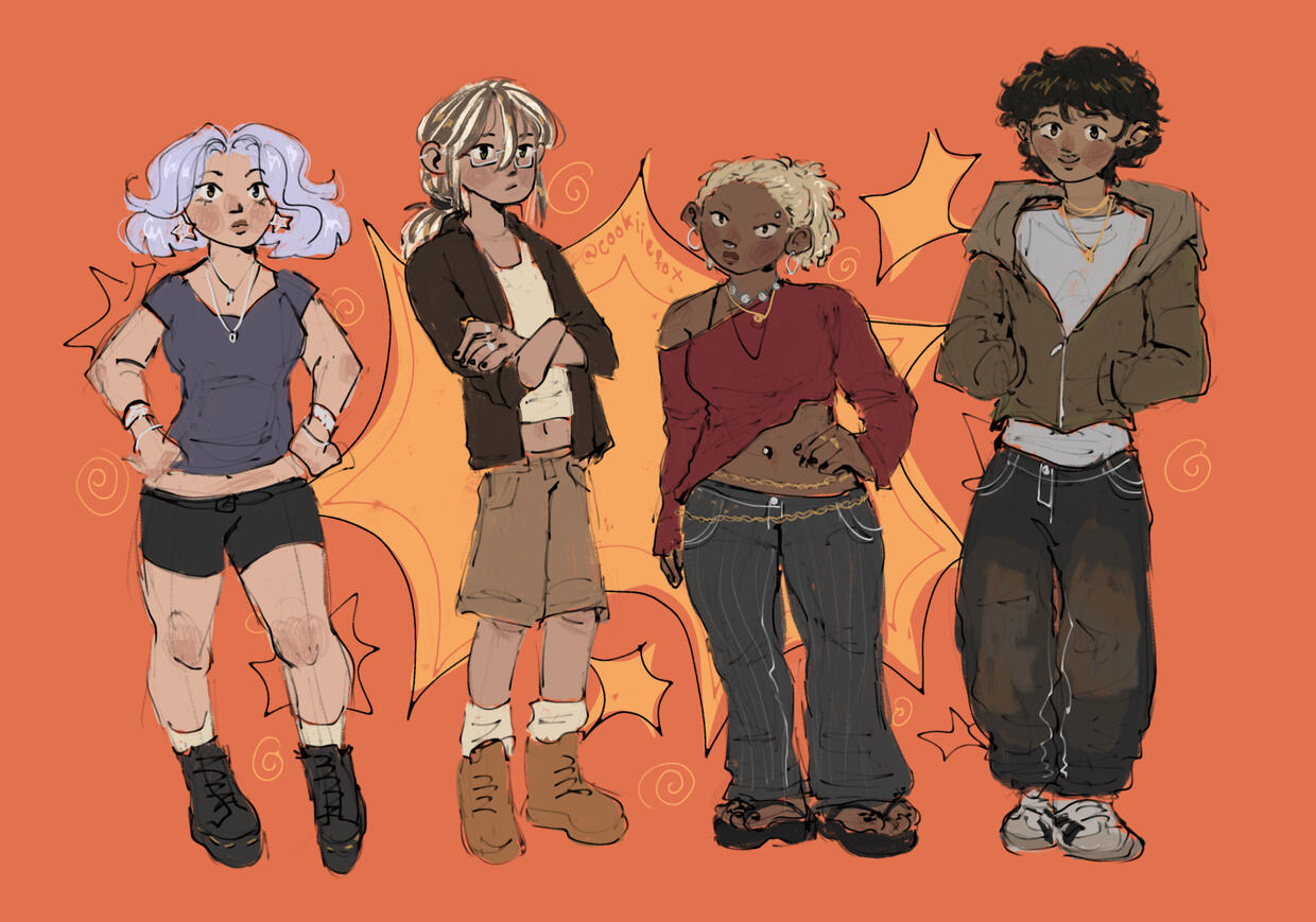 Original Characters, 2025. Digital