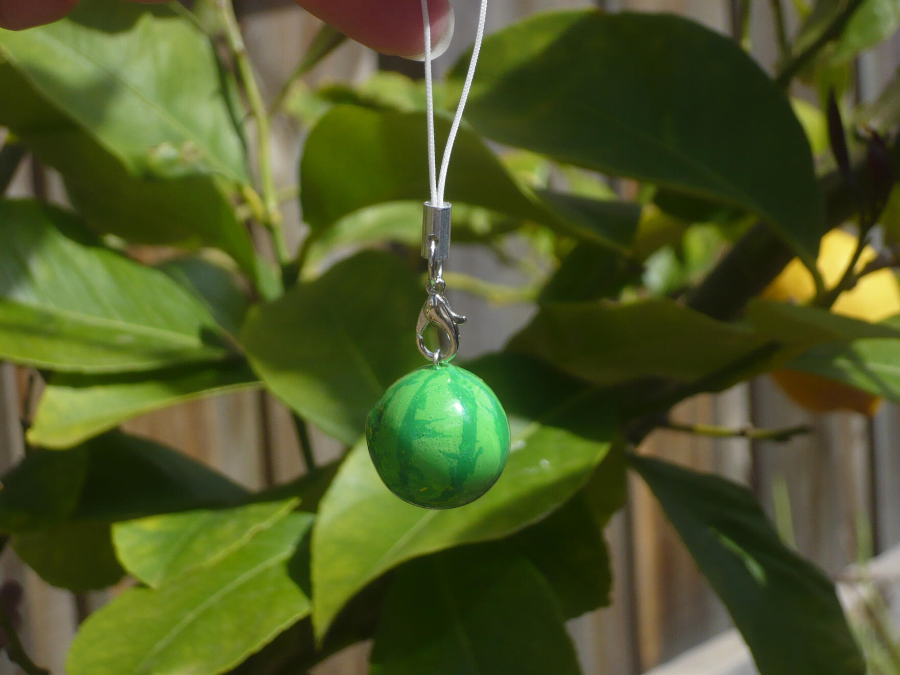 Watermelon Polymer Clay Charm Watermelon Polymer Clay Charm