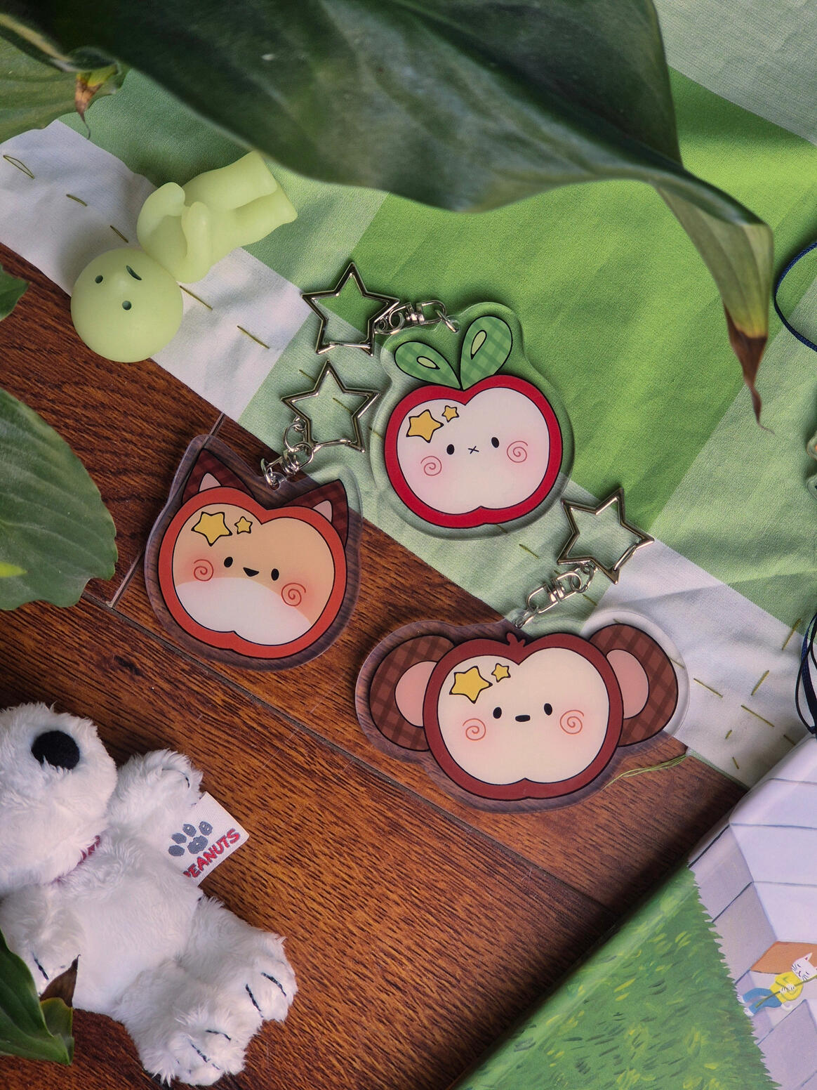 Apple Animal Keychains, 2025 Apple Animal Keychains, 2025