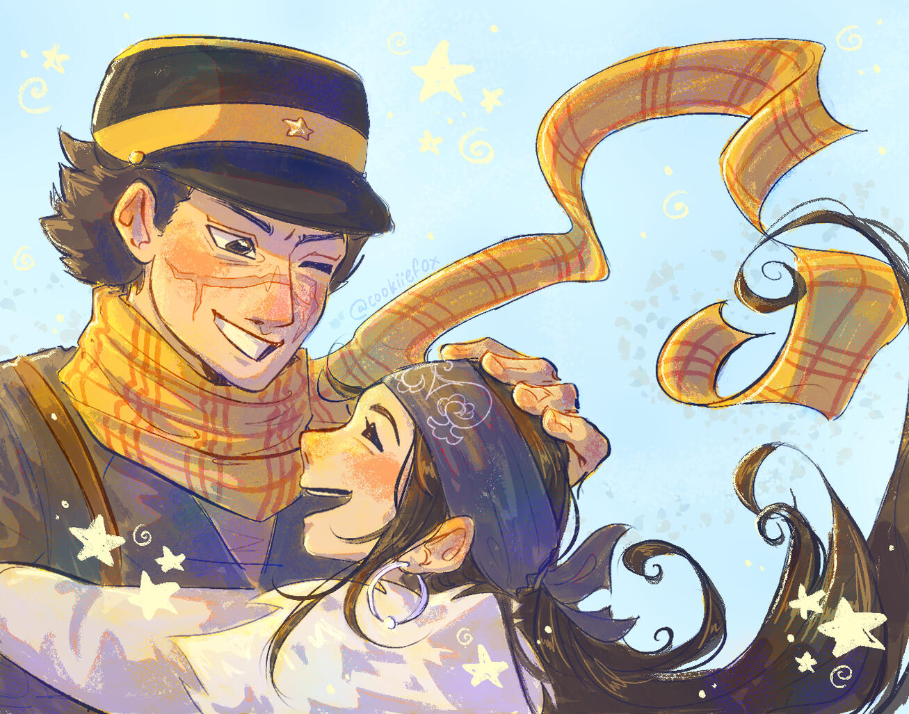 Sugimoto and Asirpa, 2025. Digital Sugimoto and Asirpa, 2025. Digital