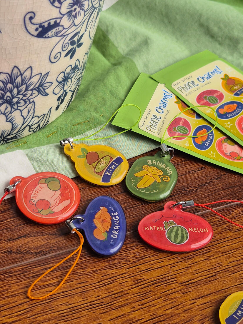 Fruit Sticker Blind Bag Charms